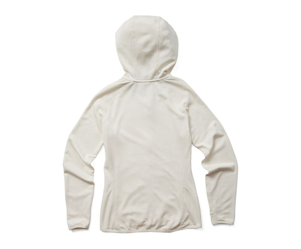 Merrell Jackets White - Terrain Geotex Full Zip Hoodie - Womens 68ZIOSCBG
